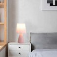 thumbnail image 3 of E27 Bedside Lamp, Fabric Shade, Desk Lamp, Ceramic Table Lamp, Bedside Lamp, Modern Table Lamp, Bedroom Lamp for Bedroom or Hotel, 3 of 5