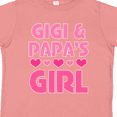 thumbnail image 4 of Inktastic Gigi and Papa Girl Cute Granddaughter Girls Toddler T-Shirt, 4 of 5