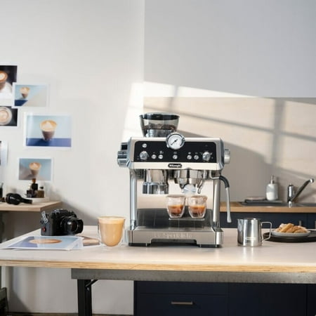 De'Longhi - La Specialista Prestigio Espresso Machine with Dual Heating System - Stainless Steel