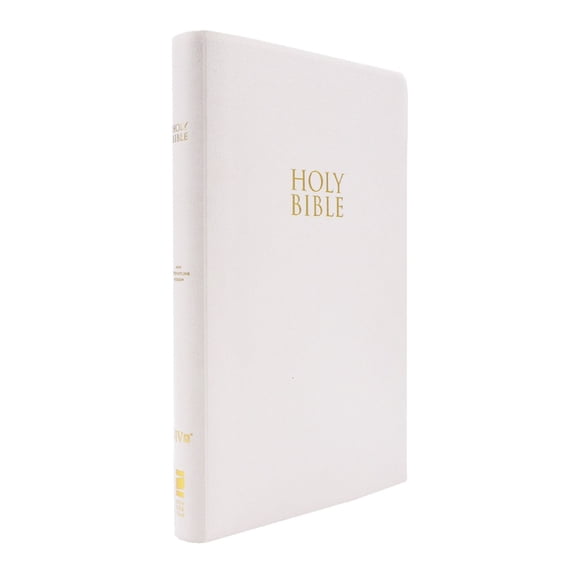 Niv, Gift and Award Bible, Leather-Look, White, Red Letter Edition, Comfort Print, (Paperback)