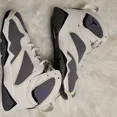 thumbnail image 3 of Ni - ke Ni - ke Air Jordan 7 Retro Flint White Varsity Purple, 3 of 5