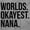 Sport Grey, variant on Worlds Okayest Nana Grandmother Funny Women's Graphic T Shirt Tees Brisco Brands L