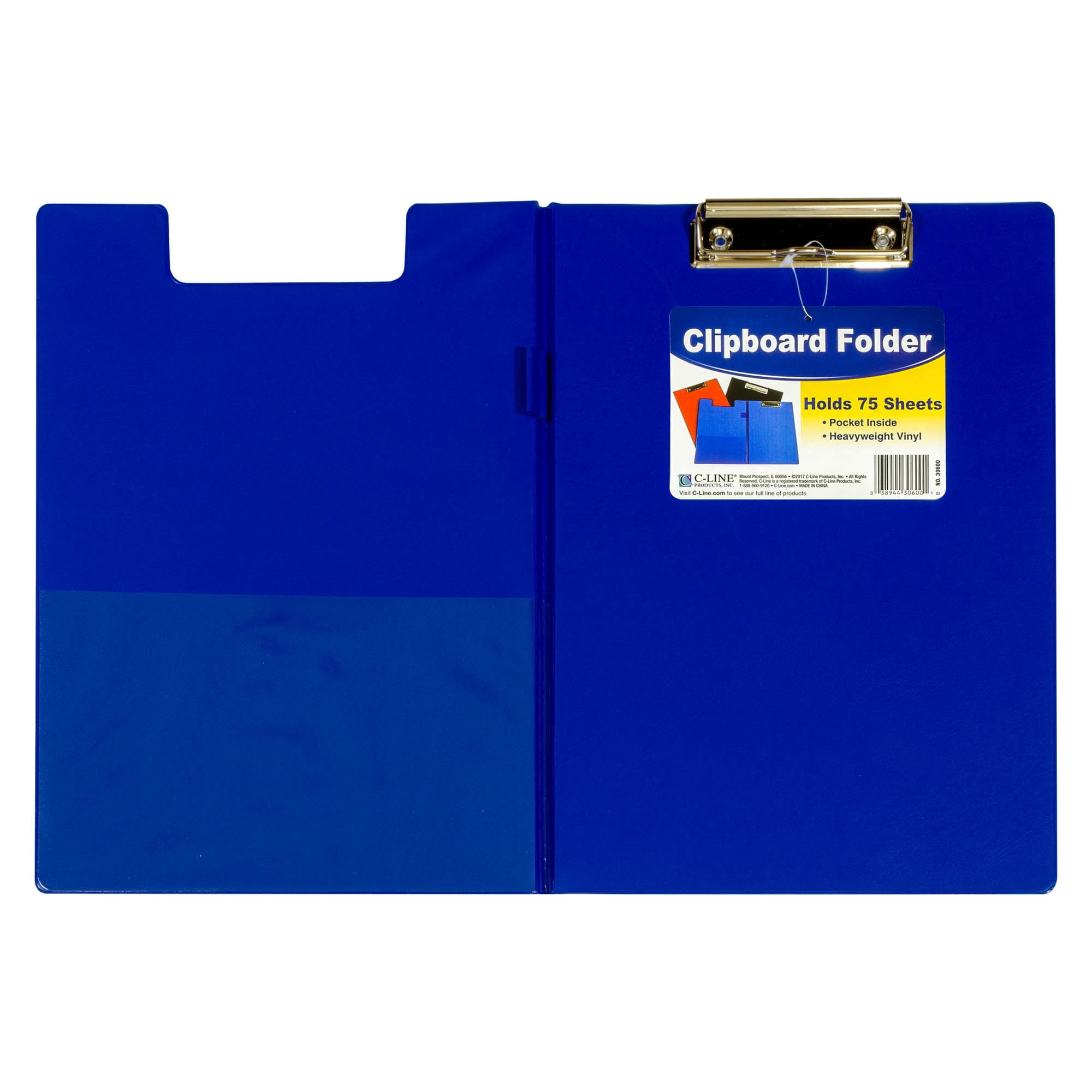 C-line Clipboard Folder (Color May Vary) (Set of 12 Clipboards)