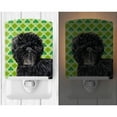 thumbnail image 2 of Caroline's Treasures SS4442CNL Affenpinscher St. Patrick's Day Shamrock Portrait Ceramic Night Light, 6x4x3", multicolor, 2 of 2