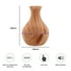 thumbnail image 2 of Difusor de aceites esenciales de 200 ml, difusor de aroma de grano de madera, humidificador de vapor frío para habitaciones grandes, hogar, dormitorio de bebé, apagado automático sin agua, luces de 7, 2 of 5