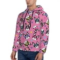 thumbnail image 2 of Hoodies for Men - Colorful cute french bulldog Long Sleeve Comfrt Men'S Fashion Hoodies & Sweatshirts, Sweatshirts for Men Hoodies Pullover Clothing Clothes with Pouch, 2 of 7