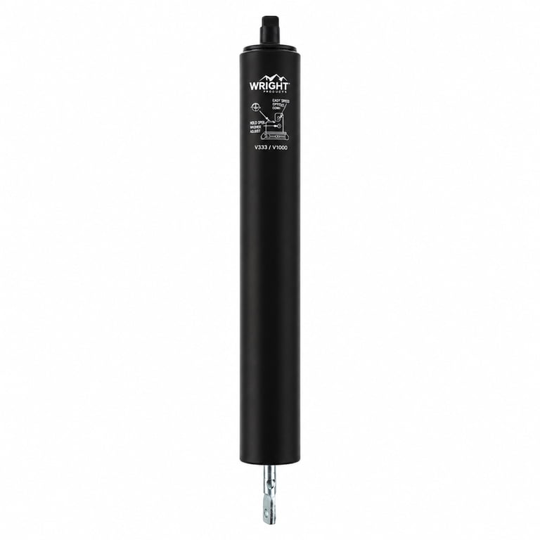 Wright Products Heavy-Duty Pneumatic Door Closer, Black photo 1