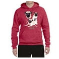 thumbnail image 2 of If It's Not a Pug It's Just a Dog Gift | Mens Dog Lover Hooded Sweatshirt Graphic Hoodie, Vintage Heather Red, X-Large, 2 of 3
