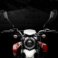thumbnail image 4 of Par De Rtroviseurs Para Motos Rtroviseur Universel Para Scooter Moto Quad Atv Vlos Bicyclette Filetage Boulon 10 Mm, 4 of 4