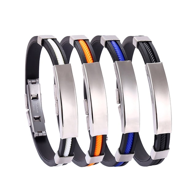 Pulsera de ejercicio con correa antitumescentes de gel de sílice y anión de titanio