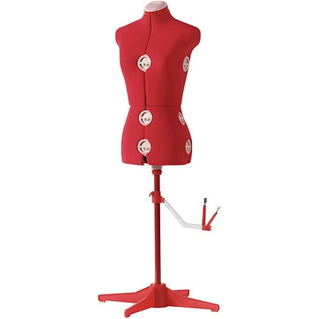 Singer Red Dress Form, DF151 - Walmart.com