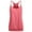 Red, variant on Ahuyic Womens Sleeveless Top,Tank Tops for Women,Womens Solid Sleeveless Round Neck Camisoles Hollow Out Tube Pleated Blouse