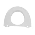 thumbnail image 4 of Funda para asiento de inodoro, almohadillas portátiles, impermeables, universales, reutilizables, para el hogar, cojín de plástico transparente, alfombrilla para taburete, 4 of 8