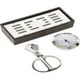 thumbnail image 4 of Waldorf Arc Shaped Cigar Humidor - Ebony Lacquer Finish - Capacity: 150, 4 of 6