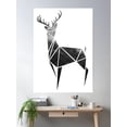 thumbnail image 2 of King Of The Forest Poster Wall Art, Modern Wall Decor, 24x36 UNFRAMED, 2 of 3