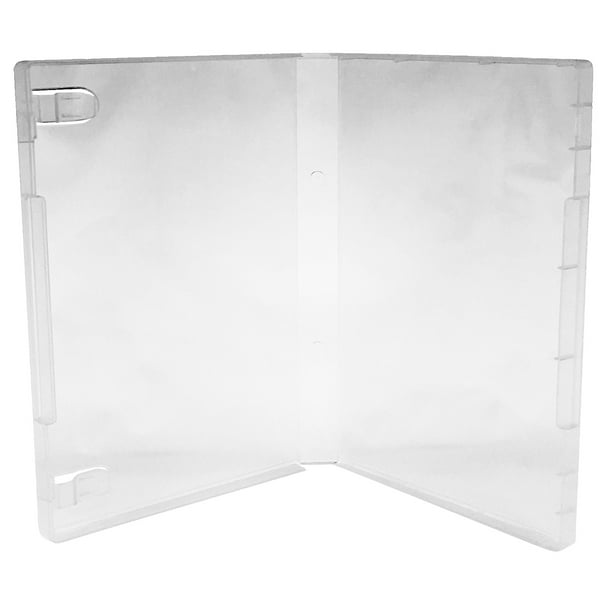 CheckOutStore 100 Clear Storage Cases 21mm for Rubber Stamps (No Hub