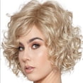 thumbnail image 6 of DOPI Sexy Women Girl SHORT Gradient Wig Wavy Curly Synthetic Fashion Wig Hot, 6 of 6