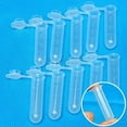 thumbnail image 2 of 50Pack 5Ml Plastic Centrifuge Test Tube Vial Container Bottle Lab Accessories, 2 of 6