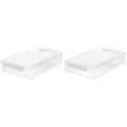 thumbnail image 3 of 2 Pack Multi-Function Printer Paper Storage Boxes for Organizing Files, Documents, and Office Supplies, 3 of 8