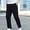 Black, variant on Men's 100% Cotton Hiking Tactical Pants Lightweight Stretch Cargo Work Pants with Multi Pocket Khaki
