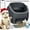 F dark grey, variant on Large Smart Self-Cleaning Cat Litter Box, App-Controlled Automatic Cleaner with 3.43Gal Big Capacity, 2.4G Wifi Cat Litter Box with Odor Removal,  1 Brush, Trash Bags And 1 Mat