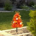 thumbnail image 3 of BZPIZ Halloween Garden Decorations Artificial Flowers for Outdoors UV Resistant Artificial Outdoor Flowers for Autumn, Halloween, Garden, Yard Decoration, 3 of 6