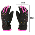 thumbnail image 2 of Nuevos guantes de esquí para mujer más guantes gruesos de lana para invierno deportes al aire libre MFZFUKR CPB-US-XD420-4, 2 of 5