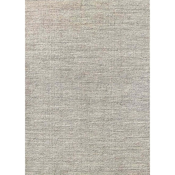 Ahgly Company Indoor Rectangle Mid-Century Modern White Gold Oriental Area Rugs, 3' x 5'
