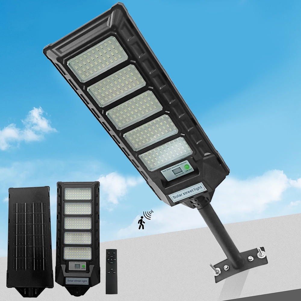 80000LM Solar Street Lights, Outdoor Solar Street Lights Dusk to Dawn, Motion Sensor Solar Flood Lights, Waterproof Outdoor Solar Lights for Patio Garage Courtyard