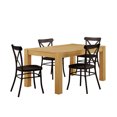 thumbnail image 6 of Better Homes and Gardens Collin Distressed Dining Chair, Set of 2, Rich Black Finish, 6 of 11