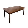 thumbnail image 1 of Ilios Innova | Mesa de Comedor Extensible Olmo de Madera de Caucho 160-200 cm, Diseño Rectangular con Puntas Redondeadas, 1 of 9