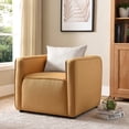 thumbnail image 5 of Furniture of America Contemporary Fabric Tureo Accent Chair, Yellow, 5 of 8