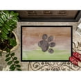 thumbnail image 3 of Dog Paw Watercolor Doormat 18x27, 3 of 4