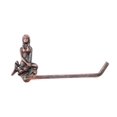 thumbnail image 1 of Rustic Copper Cast Iron Shell Toilet Paper Holder 10 in, 1 of 2