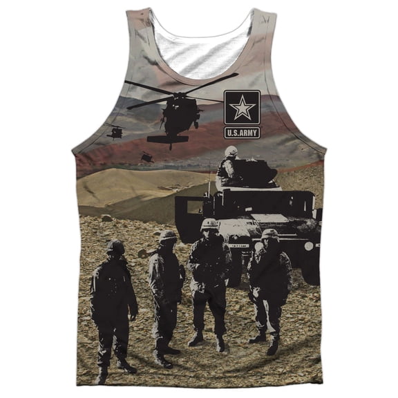 U.S. Army Men's  Values Mens Tank White