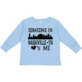 thumbnail image 3 of Inktastic Nashville Tennessee Someone Loves Me Skyline Boys or Girls Long Sleeve Toddler T-Shirt, 3 of 5