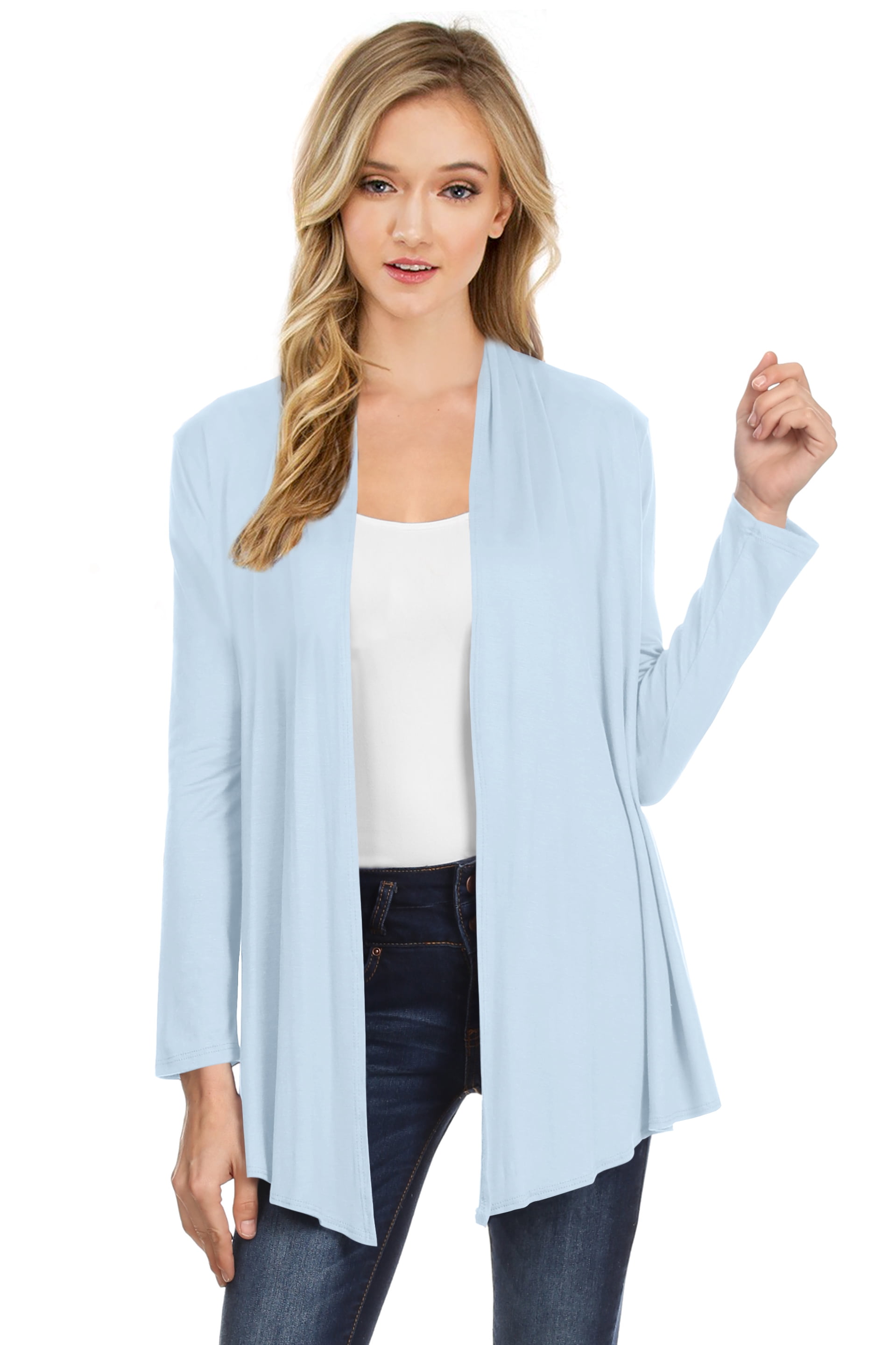 Open Front Cardigan Womens