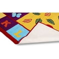 thumbnail image 3 of Ambient Rugs 740 ABC With Numbers 4'4"x6'9" ABC Area Rug for Kids, Educational Alphabet Letter & Numbers, Anti-Skid Rubber Backing, Multicolor, 3 of 3