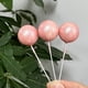 thumbnail image 4 of Decoraciones para tartas Bola dorada oro rosa gris morado caqui negro rosa rojo decoración de tarta tarjeta, 4 of 6