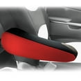 thumbnail image 2 of FH Group FH1051RED Flat Cloth Fabric Red Armrest Cover Semi-Universal Fit, One Pair, 2 of 3