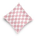thumbnail image 4 of EREHome Red Daisy Pattern Throw Pillow Case Vintage Cushion Cover 18x18 inches, 4 of 4