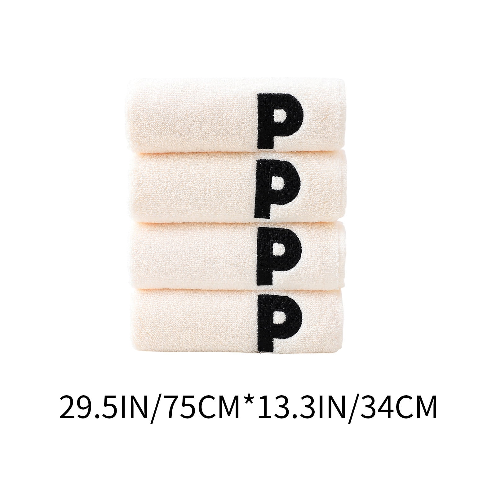 Bath Towels 4 Pcsborder Europe And The United States Foreign Trade Wholesale Absorbent Dry Face Towel Washcloth Cotton Towels