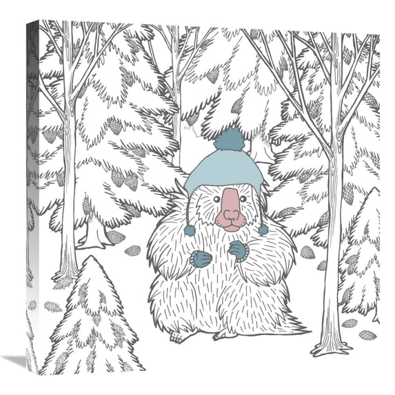 Global Gallery's 'Color the Forest Color IX' by Elyse DeNeige Stretched Canvas Wall Art