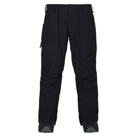 2012 Burton Mens Snowboard - Burton Southside Regular Fit Ski Snowboard Pants True Black, Men's SZ Large