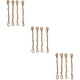 thumbnail image 1 of 12 piezas de soportes colgantes para plantas de pared, extensores de macramé, soportes para macetas, cuerdas, 1 of 6