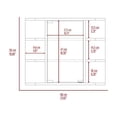 thumbnail image 3 of FM FURNITURE Auburn 2 Piece Bathroom Set White Engineered Wood, 3 of 8