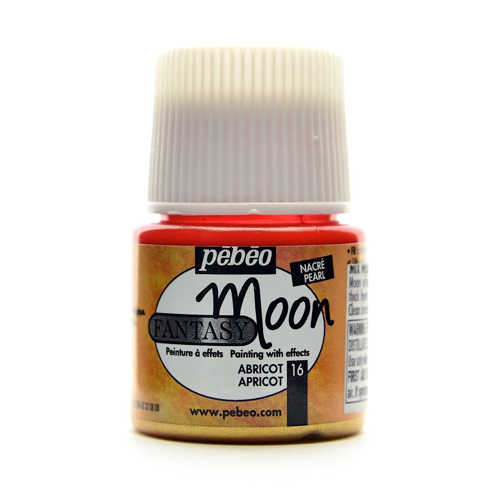 Pebeo Fantasy Moon Effect Paint Chocolate 45 Ml [Pack Of 3] (3PK-167034CAN)