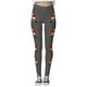 thumbnail image 4 of WILLBEST Leggings de Entrenamiento de Cintura Alta Para Mujer, Pantalones de Yoga Suaves y Elásticos Con Estampado Navideño, Diseño de Bloques de Color Para Fitness y Running. Chica, 4 of 4