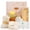 Yellow, variant on Get Well Soon Gift Baskets for Women After Surgery, Care Package, Sympathy Gift Baskets, thinking of you gifts, Encouragement, Surgery Recovery gifts For Mom Her Friend Sister Wife (White- Pink)
