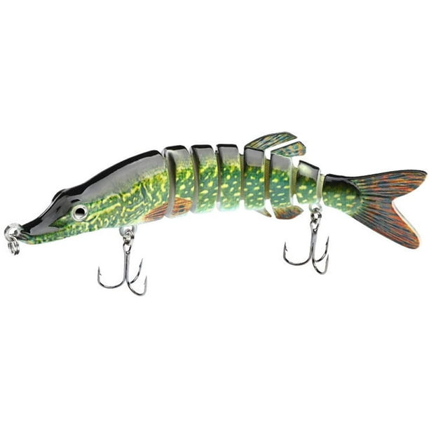 Fishing Lures for Bass 4.92in/0.72oz Multi Jointed Swimbaits Slow